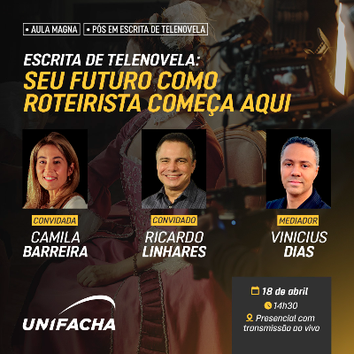 Aula magna da P�s em Escrita de Telenovela